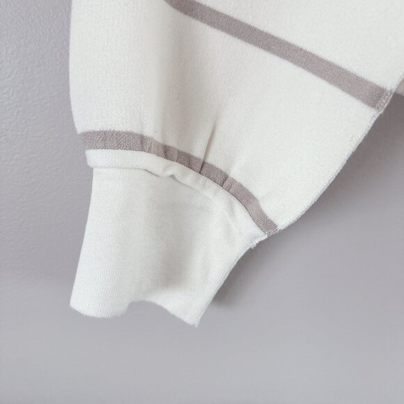 Free People Paulie Stripe Turtleneck Sweater New with tags! Oversized sweater - Picture 6 of 14